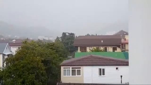 Лазаревское.Гроза.