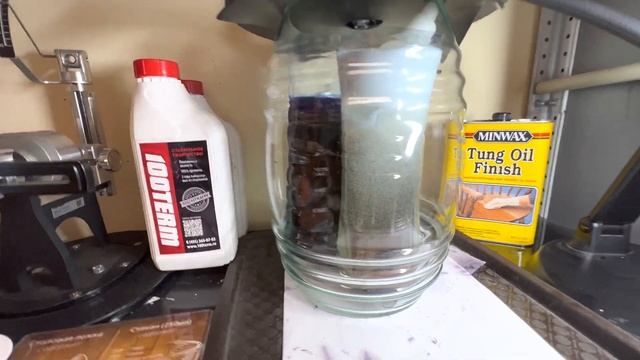 Стабилизация, пропитка древесины в вакууме для рукоятки ножа. смотреть онлайн