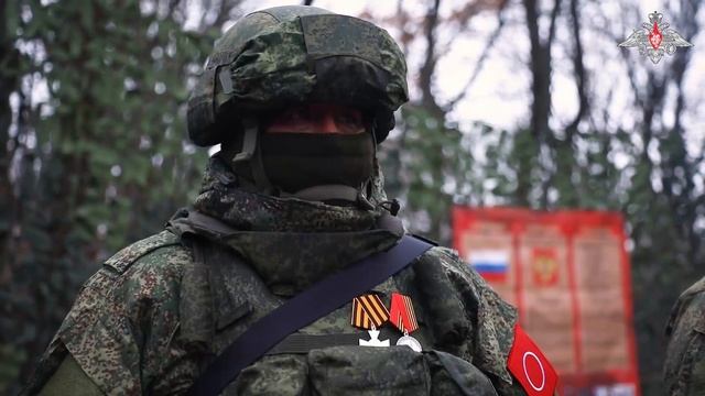 Награждение военнослужащих подразделений РЭБ ЦВО