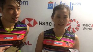 Komentar Chan/Goh L. Ying Indonesia Open 2019