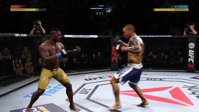 Francis Ngannou vs Isaac Frost Неожиданная концовка боя