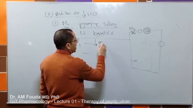 GIT Pharmacology (Ar) - 01 - Therapy of peptic ulcer disease смотреть онлайн