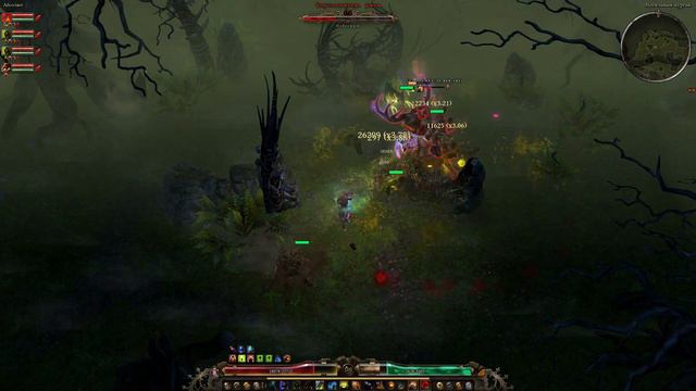 Ритуалист петовод, урон кислотой, супербосс Опустошитель умов, патч 1.1.9.5, Grim Dawn