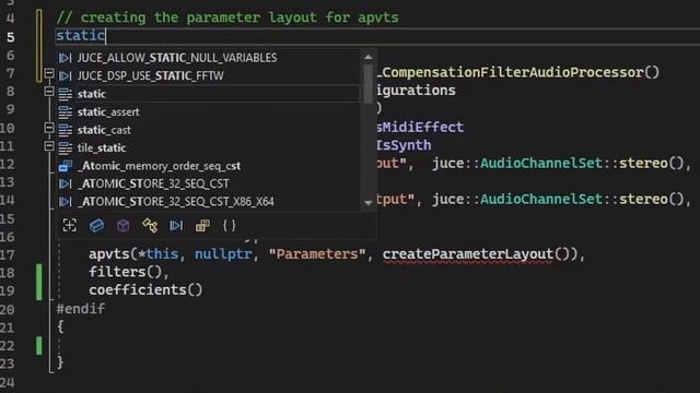 Github Copilot JUCE Cheat (Parameter Layout / APVTS) смотреть онлайн