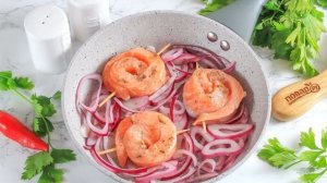 Медальоны из горбуши