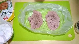 Свиные отбивные в кляре.