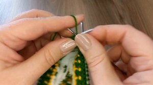 Часть 2. Вязаные тапочки "Весенние"?