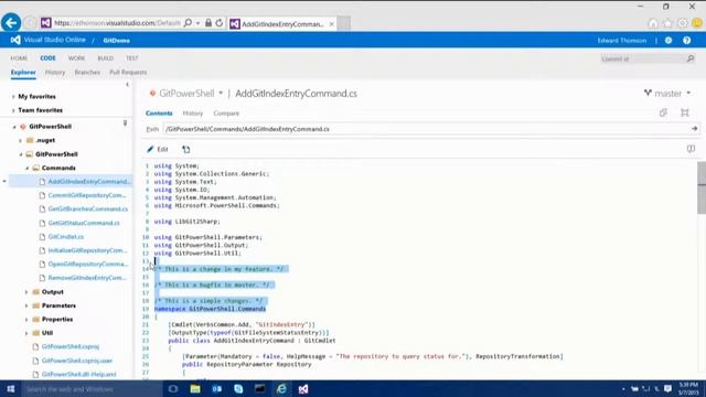 Microsoft Ignite 2015 Using Git with Microsoft Visual Studio Team Foundation Server or Visual Studi смотреть онлайн