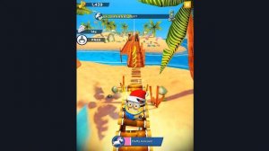 Minion Rush Santa Jerry Level Up Costume Despicable Me gameplay walkthrough ios / android