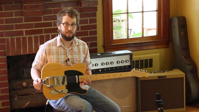 CIJ '52 Reissue Fender Telecaster with Factory Bigsby and Mastery Bridge Review смотреть онлайн