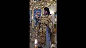 Проповедь иеромонаха Владимира (Гусев) 20 октября 2023г