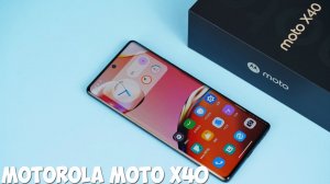 Motorola Moto X40 первый обзор на русском