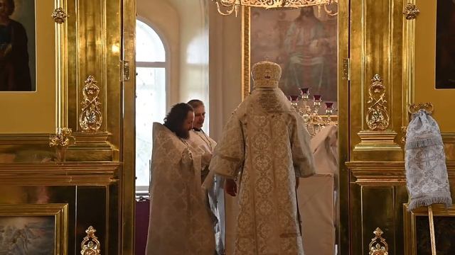 Освящение престола главного придела Троицкой церкви села Волково смотреть онлайн