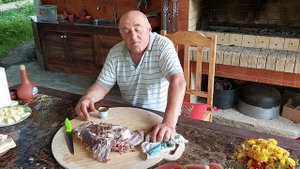 свиные ребра горячего копчения