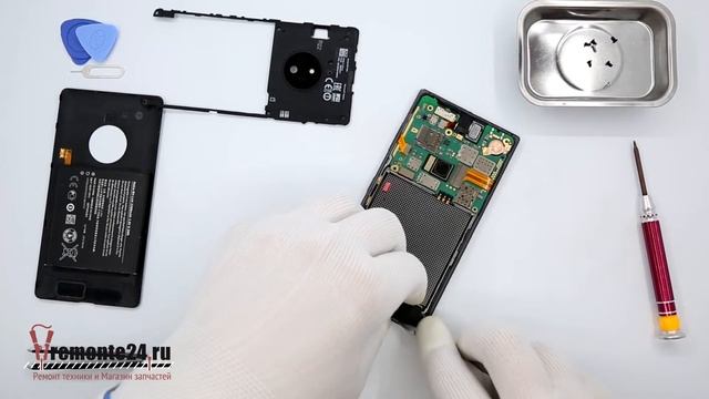 How to disassemble ? Nokia Lumia 830 RM-984, Take Apart, Tutorial смотреть онлайн