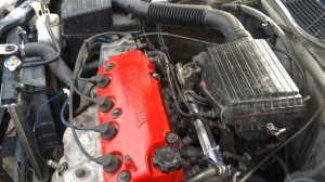 Работа двигателя D15B honda