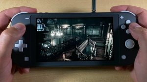 Resident Evil HD Remaster • Nintendo Switch Lite Gameplay