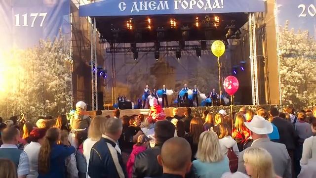 Выступление ансамбля Марш-парад на дне города Коломны 2014 смотреть онлайн