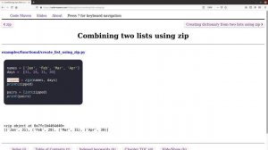 Functional programming with Python Part 10: zip