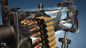 Animation: How a M1919 Browning Machine Gun works