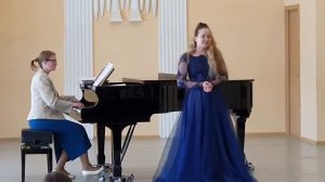 Боголепова Анна      Дж. Каччини, Ариетта "Amor, ch'attendi"