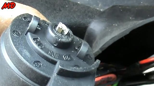 Снятие и разборка замка зажигания Ремонт личинки замка на Opel Vectra B смотреть онлайн