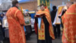 крестный ход в деревне бердь