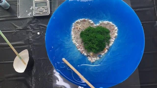 Морская пена из эпоксидной смолы