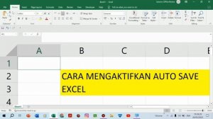 Tutorial Setting Autosave Ms Excel - Enable AutoSave in Excel