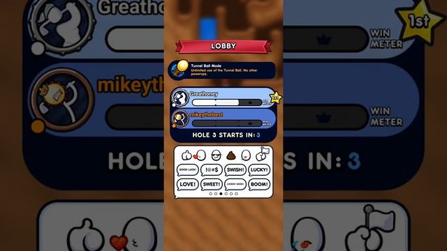 Tunnel Ball Challenge (2021.2) [Golf Blitz] смотреть онлайн