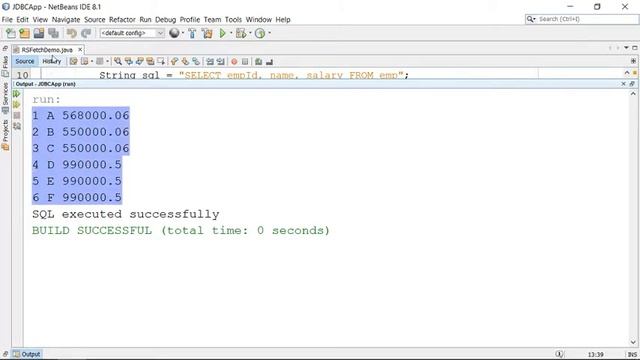 9- JDBC ResultSet Fetch Size Setting Example - Java Training By eZeon смотреть онлайн