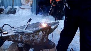 Вторая жизнь для кузнечной наковальни/Restoration is the second life for a blacksmith's anvil!