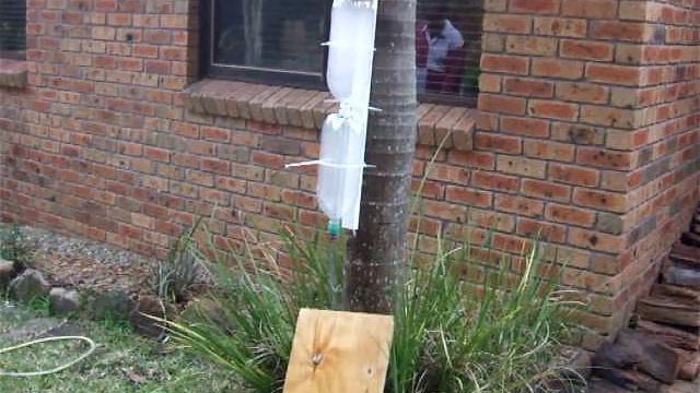 Water Rocket Mist Attachment Static test смотреть онлайн