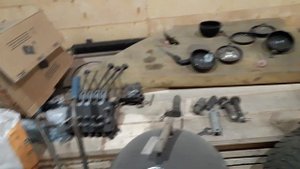 Самодельная навеска на мини погрузчик. 1001 деталь.