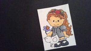 Petunia Loves Easter - Spectrum Noir Coloring and Card