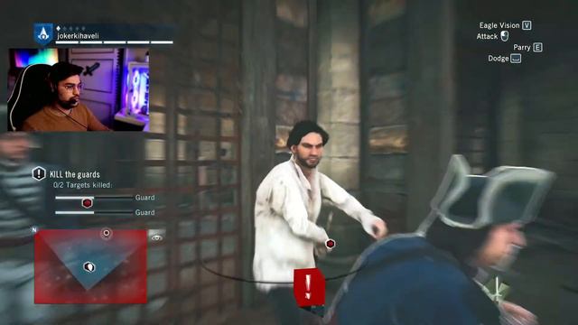 ASSASSINS CREED UNITY - First Ever Story Mode #jokerkihaveli