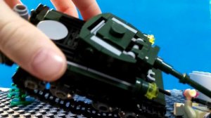 Лего танк т-34-76 от Города Мастеров/Lego tank T-34-76 from Sity Masters