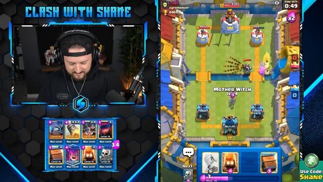 IMPOSSIBLE TO DEFEND THIS!! NEW MINI PEKKA ROCKET CYCLE IN CLASH ROYALE!! смотреть онлайн