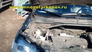Амортизатор (упор) капота на Mitsubishi Outlander XL 02-03/2 (обзор, установка)