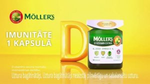 Nostiprini imunitāti ar Jauno Möller's D vitamin Extra