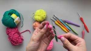 КАК БЫСТРО НАУЧИТЬСЯ ВЯЗАТЬ КРЮЧКОМ? Основы вязания крючком с нуля