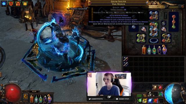 Path of Exile 3.10 - Fire Blade Vortex Assassin - Amazing Around Build