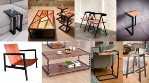 Wood and metal furniture ideas - interior solutions for the home