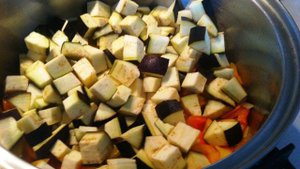 Рататуй из баклажан