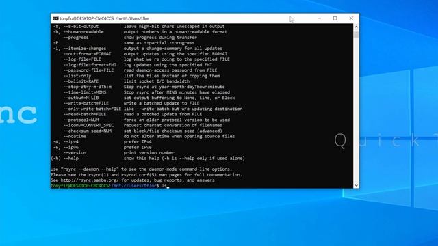 How To Install rsync On Windows 10 (yes it's possible) смотреть онлайн