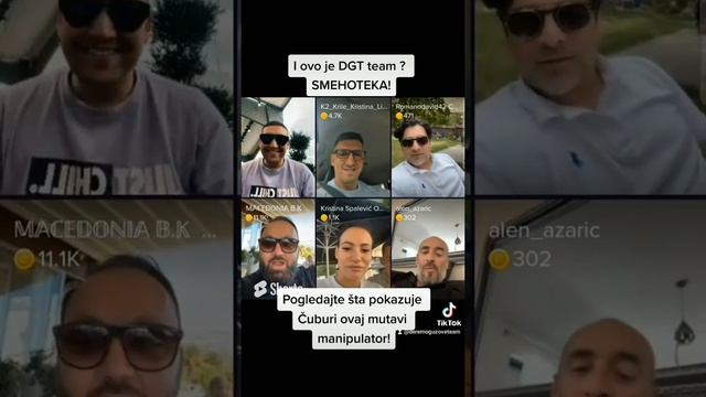 Tik Tok Kristijan Golubovic i kompanija lazi