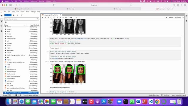 Face Detection Project || Python Project with code and documents смотреть онлайн