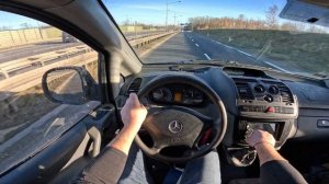 Mercedes Vito W639 | 109 CDI 95HP | POV Test Drive