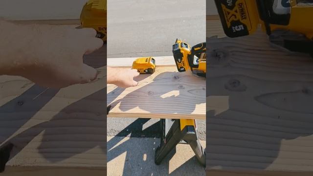 DeWalt circular Saw DCS565 free with the purchase of 2 5amp hour batteries it is awesome