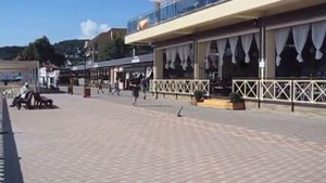 Отдых в Лоо видео пляжа и набережной